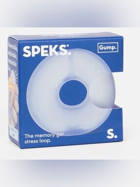 Memory Gel Stress Loop - Light Blue Sensory Fidget Toy